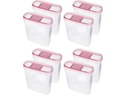 New Bestlivings Frischhaltebox Schüttdose 1,4 Liter 8er Pack Lila