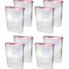 Hot Bestlivings Frischhaltebox 0,9L Lunchbox Im Set Rot 8er Pack