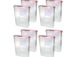 Hot Bestlivings Frischhaltebox 0,9L Lunchbox Im Set Rot 8er Pack