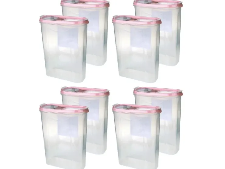 Hot Bestlivings Frischhaltebox 0,9L Lunchbox Im Set Rot 8er Pack