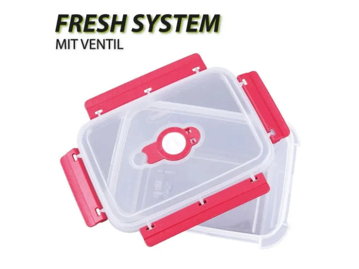 Online Bestlivings Frischhaltebox 1,5L Lunchbox Im Set Rot 4er Pack