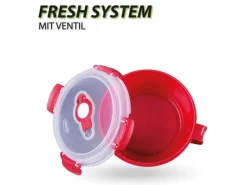 Bestlivings Vorratsdosen|Vorratsbehälter<Frischhaltebox 0,85L Frühstücksschale Im Set Rot 1er Pack