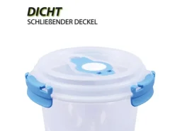 Discount Bestlivings Frischhaltebox 1,5L Lunchbox Im Set Blau 4er Pack