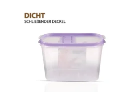 Frischhaltebox Schüttdose 1,4 Liter 1er Pack Lila Vorratsbehälter|Vorratsdosen