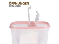 Best Frischhaltebox Schüttdose 2,8 Liter 1er Pack Altrose Vorratsdosen|Vorratsbehälter