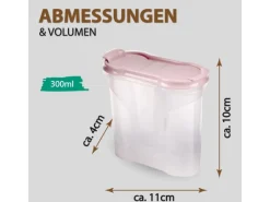 Online Gewürzdose Schüttdose 300ml Altrose 1er Pack Vorratsdosen|Vorratsbehälter