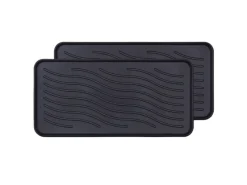 Schuhabtropfschale Fußmatte Schuhschale XXL 78 cm x 38 cm 2er Pack Töpfe