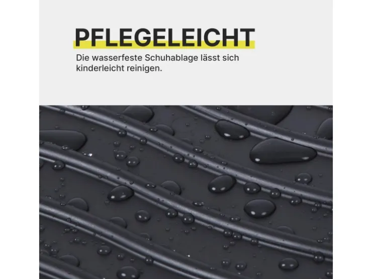 Bestlivings Töpfe<Schuhabtropfschale Fußmatte Schuhschale M 38 cm x 38 cm 2er Pack