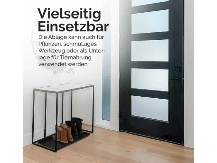 Bestlivings Töpfe<Schuhabtropfschale Fußmatte Schuhschale M 38 cm x 38 cm 2er Pack