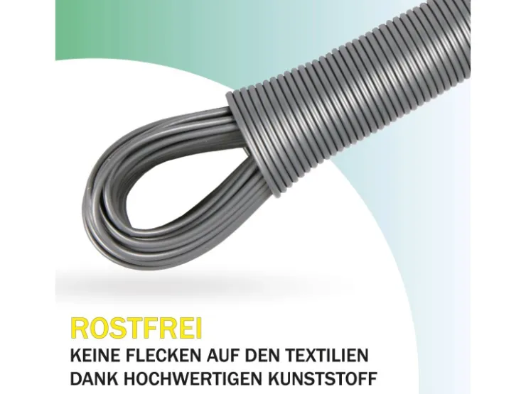 New Bestlivings Wäscheleine 20 Meter x 2,2 mm 4er Pack Anthrazit