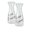 Boltze Geschirr<Karaffe Cucina 2-fach Sortiert 26 cm x 10 cm x 26 cm Transparent