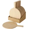 Online Schneidebrett BBQ 1 cm x 26 cm x 37 cm Natur Schneidebretter