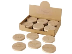 Sale Boltze Untersetzer BBQ 6-fach Sortiert 1,5 cm x 10 cm x 1,5 cm Natur