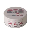 Boltze Vorratsdosen<Vorratsdose Monti Ø 16 cm x 7 cm Grau-Rot