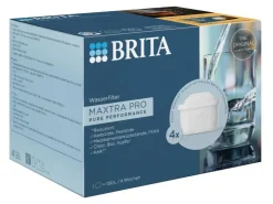 Brita Wassersysteme<Wasserfilter-Kartusche Maxtra Pro Pure Performance 4er Pack