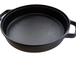 Online Culinary Modular Gusseiserne Pfanne mit Grillrost Pfannen