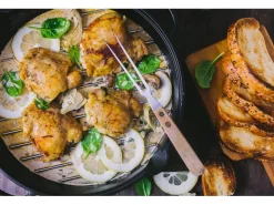 Online Culinary Modular Gusseiserne Pfanne mit Grillrost Pfannen