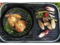 Online Culinary Modular Gusseiserne Pfanne mit Grillrost Pfannen