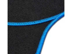 Discount Cartrend Auto-Fußmatte-Set Textil Basic Blau