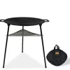 Online CCLIFE BBQ Grillpfanne Koreanische aus Gusseisen Runde Grillplatte Durchmesser 40cm