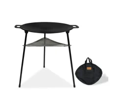 Online CCLIFE BBQ Grillpfanne Koreanische aus Gusseisen Runde Grillplatte Durchmesser 40cm