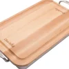 Outlet Grill+® Bratschale & Schneidebrett Edelstahl Schneidebretter