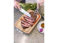 Outlet Grill+® Bratschale & Schneidebrett Edelstahl Schneidebretter