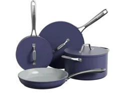 Sale CIARRA Beyond Kochgeschirr Pfannenset 4-tlg Topf- & Pfannen-Sets Blau VMCWSM7 Pfannen