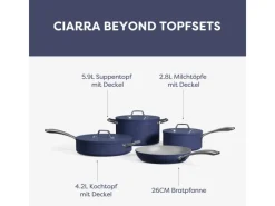 Sale CIARRA Beyond Kochgeschirr Pfannenset 4-tlg Topf- & Pfannen-Sets Blau VMCWSM7 Pfannen