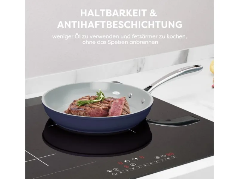 Sale CIARRA Beyond Kochgeschirr Pfannenset 4-tlg Topf- & Pfannen-Sets Blau VMCWSM7 Pfannen