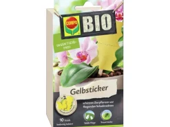 BIO Gelbsticker 10 Stück gegen fliegende Schadinsekten Töpfe