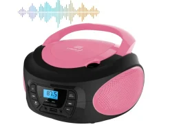 Sale CYBERLUX CL-620 CD-Player Tragbar CD/MP3/USB Radio Pink