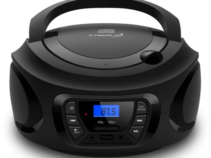 Hot CYBERLUX CL-600 CD-Player Tragbar CD/MP3/USB Radio Schwarz