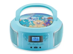 CL-940 Kinder CD-Player Tragbar CD/MP3/USB Radio Grün Haushaltsgeräte