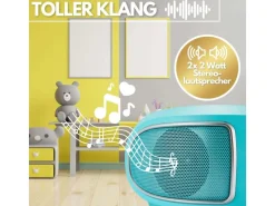 CL-940 Kinder CD-Player Tragbar CD/MP3/USB Radio Grün Haushaltsgeräte
