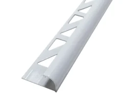 Fliesenschiene Viertelkreis 2,5m x 12,5mm Aluminium Küchenrückwände