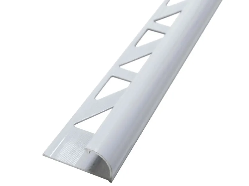 Fliesenschiene Viertelkreis 2,5m x 12,5mm Aluminium Küchenrückwände