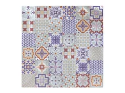Discount Dalsys Selbstklebende Fliesen 1m² 11 Stück e Ornamente Faro Bunt