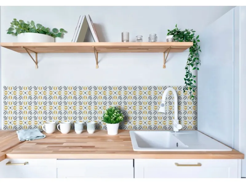 Clearance Wandfliesen Wall Tiles Cubia 6er-Set 15 cm x 15 cm Küchenrückwände