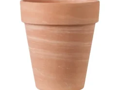 Sale Deroma Pflanztopf Alto Duo Ø 22 cm x 25 cm White gestreift Weiß