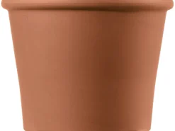 Deroma Pflanztopf Cilindro Bordato Ø 12 cm x 9 cm Cotto