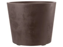 Outlet Deroma Pflanztopf Millennium mit Rollen Ø 59 cm Brown
