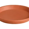 Deroma Töpfe<Untersetzer Ø 9 cm Terrakotta