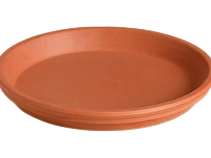 Deroma Töpfe<Untersetzer Ø 9 cm Terrakotta