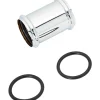 Discount Doppelmuffe 60 mm Verchromt