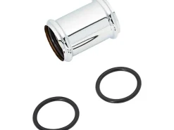 Discount Doppelmuffe 60 mm Verchromt