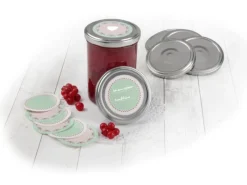 Discount Dr. Oetker Marmeladendeckel-Set Silber Küchenhelfer