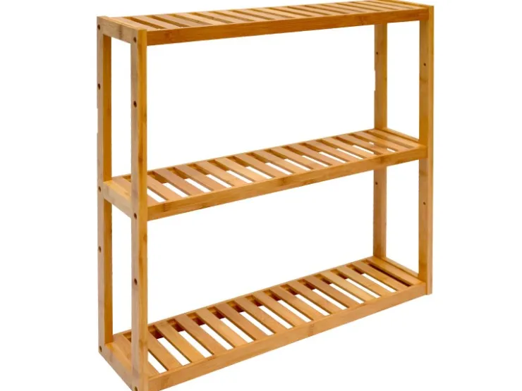 Online DuneDesign Bambus Regal für das Badezimmer 60 x 54 x 15 cm