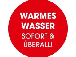 Outlet Warm und Kaltwasserarmatur mit integriertem Durchlauferhitzer 3600 W Durchlauferhitzer
