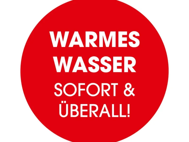 Outlet Warm und Kaltwasserarmatur mit integriertem Durchlauferhitzer 3600 W Durchlauferhitzer